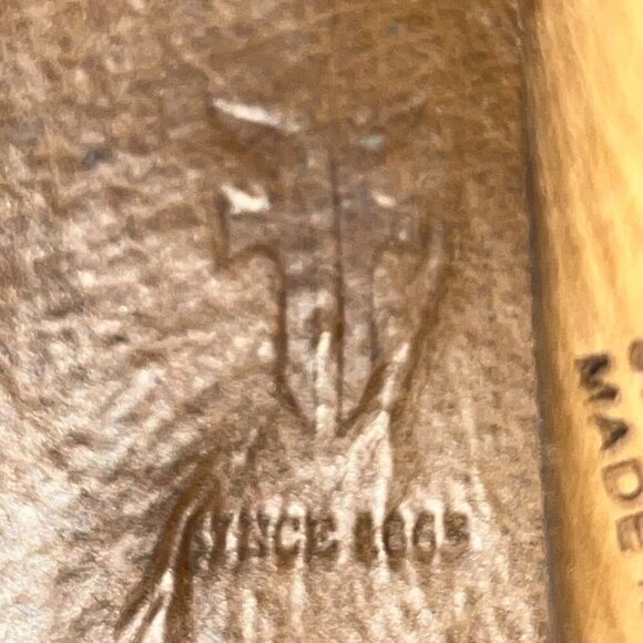 FRYE JENNIFER SUEDE BOOTIES Gray Taupe Side Zip Pointy Toe Heeled Booties 7.5 - Picture 9 of 11